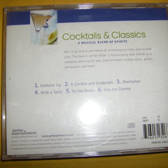 Cocktails & Classics - Audio CD By Various Artists - Picture 4 of 4